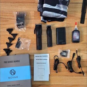 Novah clipper trimmer shaver Pro Series Bundle set